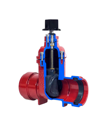 AWWA C515 NRS Gate Valve Push On (JPSN)