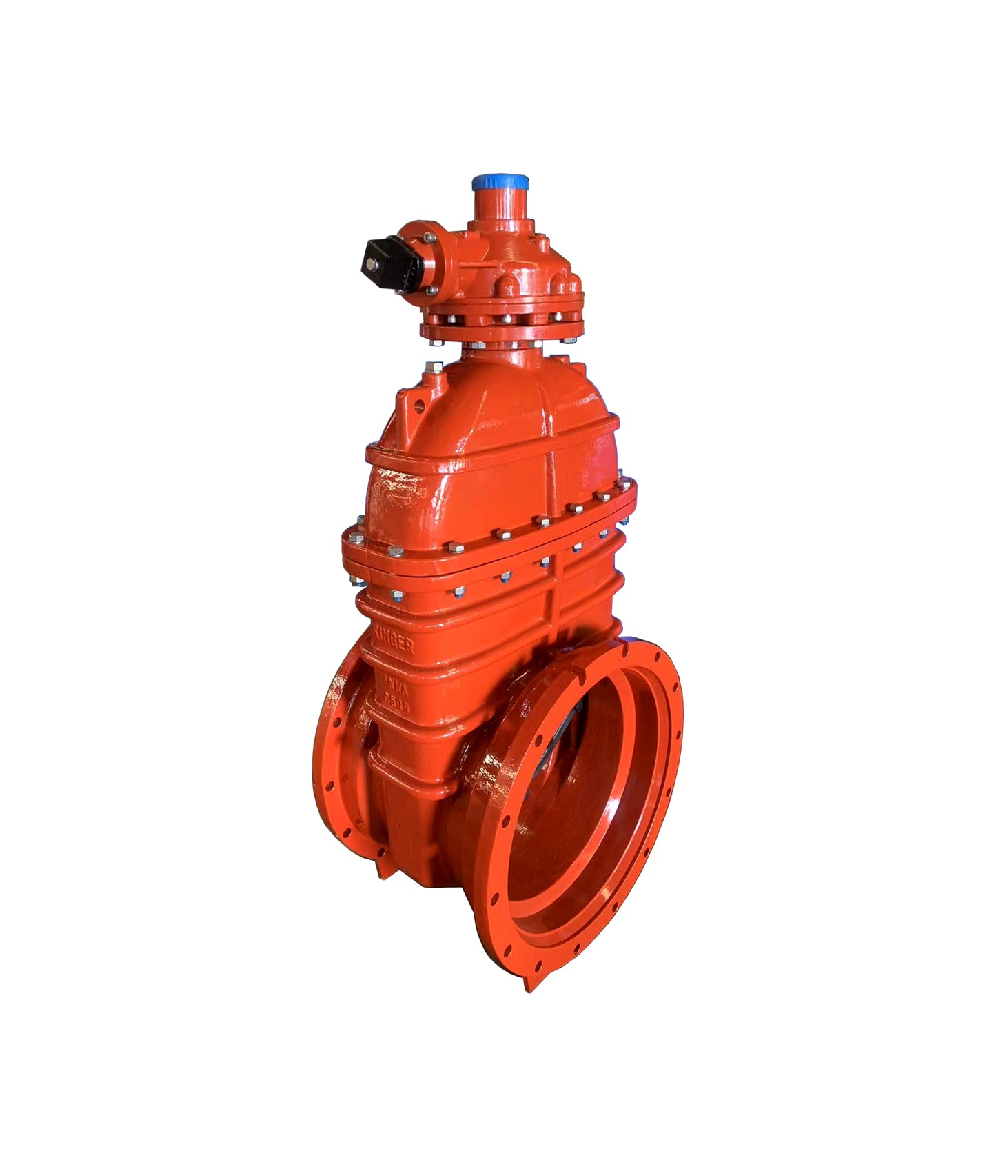 AWWA C509 MJxMJ Gate Valve with Handwheel & Gearbox (JHZ35XQ-G)