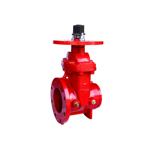 AWWA C515 NRS FLG x GRVD Gate Valve with Post Plate ( JKDZ485GFPF)