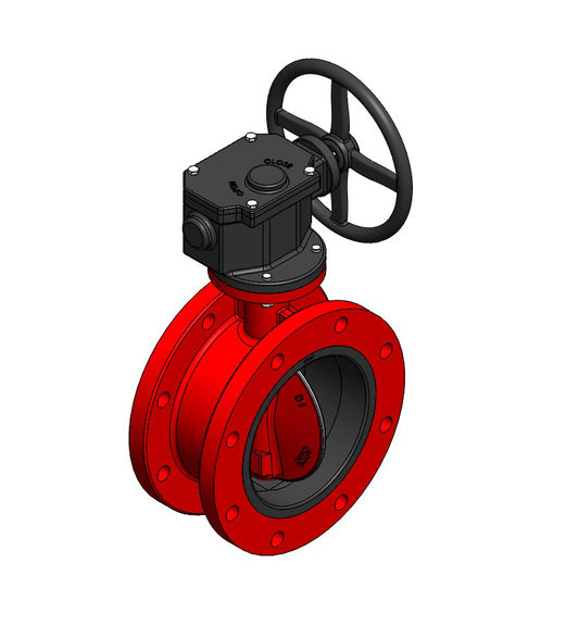 AWWA C504 Butterfly Valve FLG x FLG (KBFV150-FF)