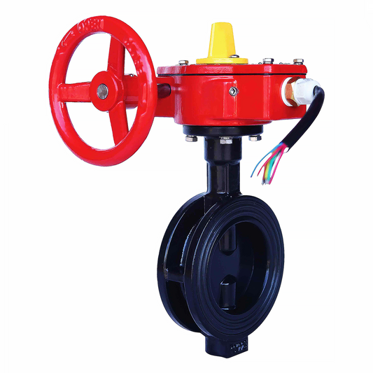 Wafer Butterfly Valve with Tamper Switch (JKDWD-371X/JKDWD-371Y)